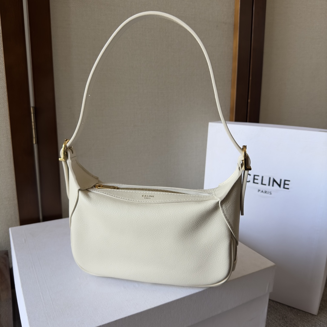 Celine Mini Romy In Supple Calfskin - DesignerGu