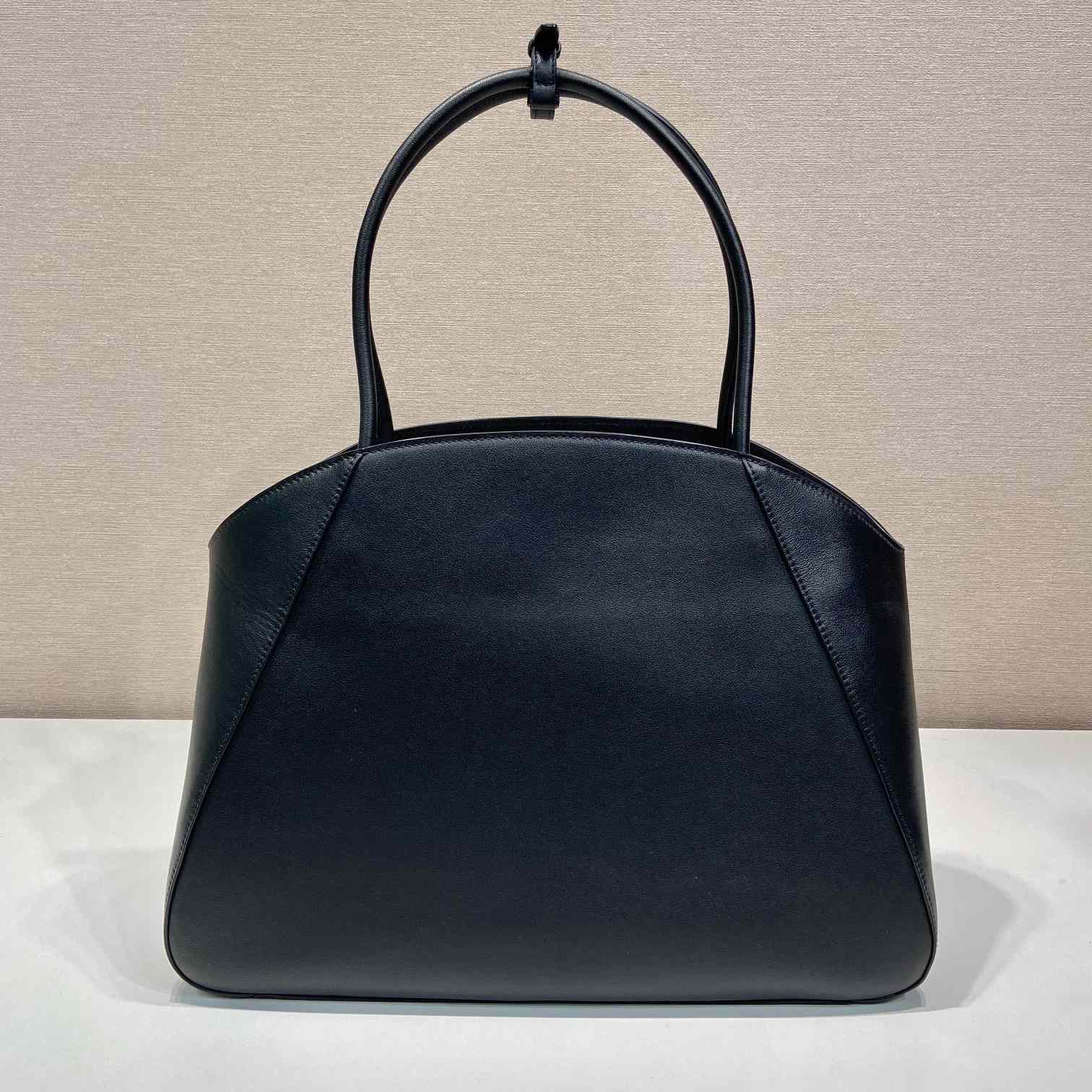 Prada Large Leather Tote Bag - 