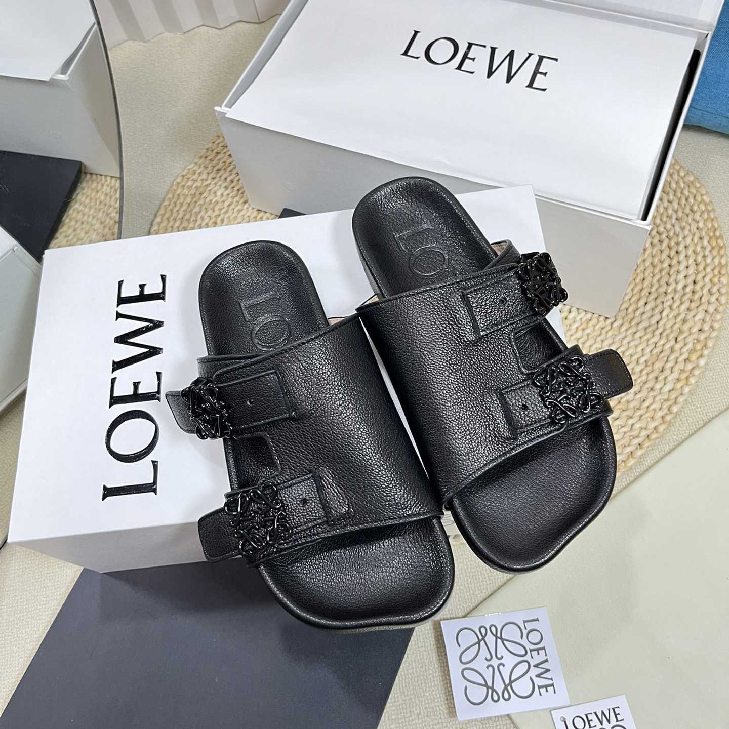 Loewe Ease slide In Goatskin - 