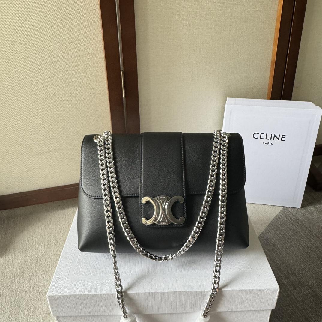Celine Medium Celine Victoire Bag In Supple Calfskin  - DesignerGu