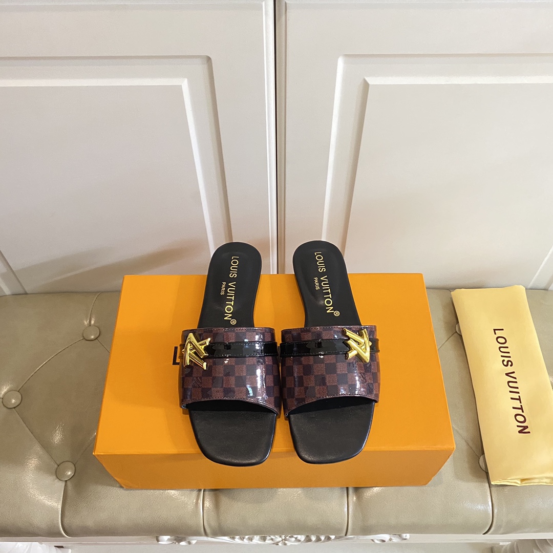 Louis Vuitton Neo Revival Flat Mule   1ACSP3 - DesignerGu