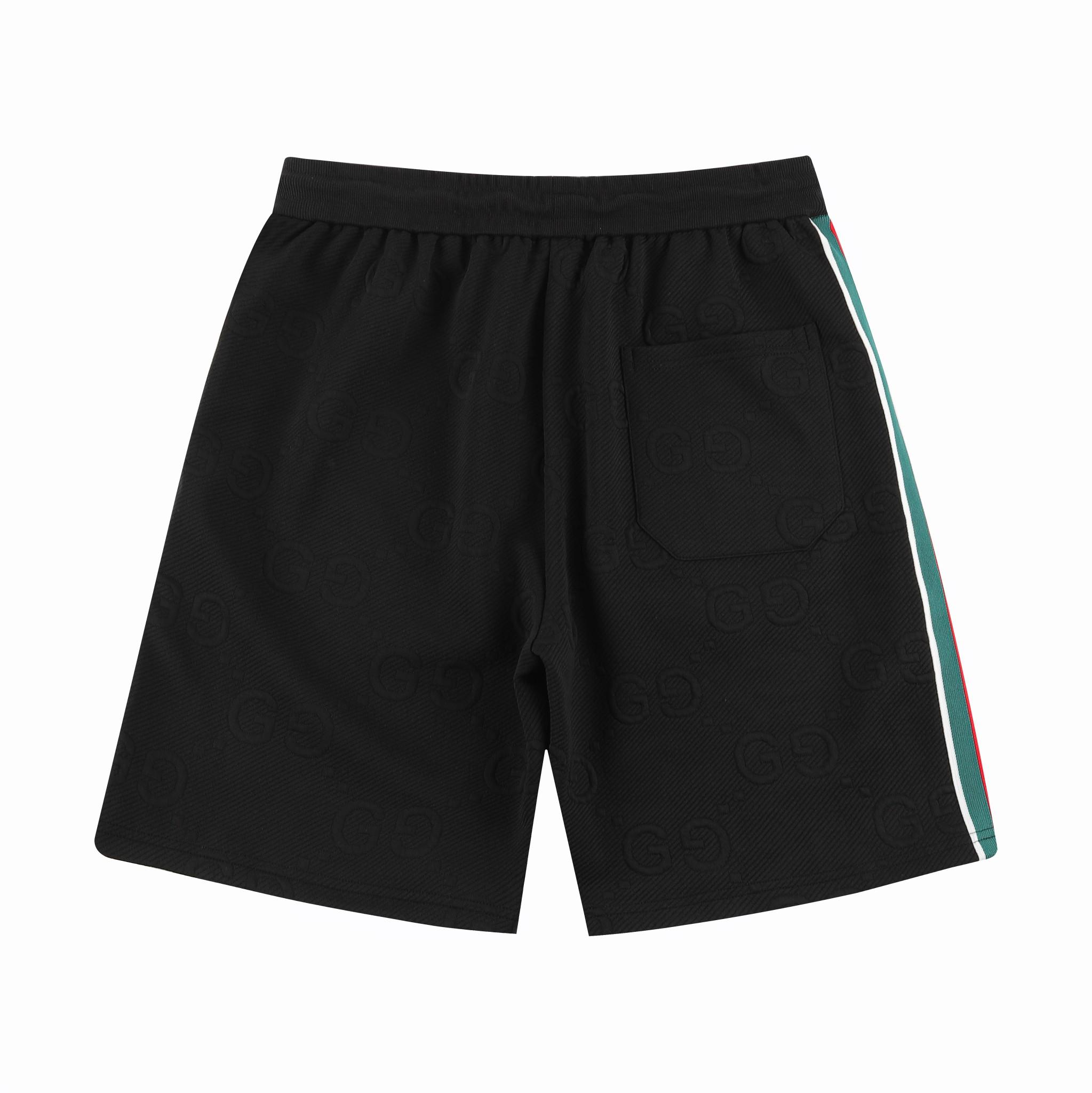 Gucci Web-stripe Jersey Track Shorts - 