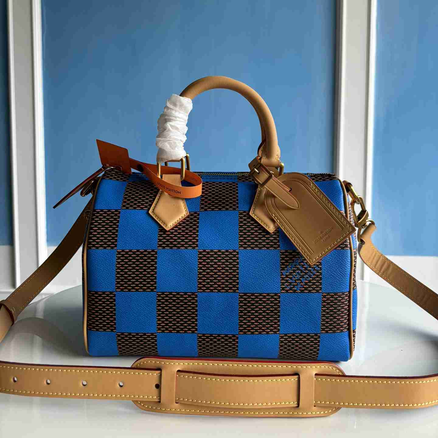 Louis Vuitton Speedy 25 Bandoulière Damier Pop   N40585 - DesignerGu