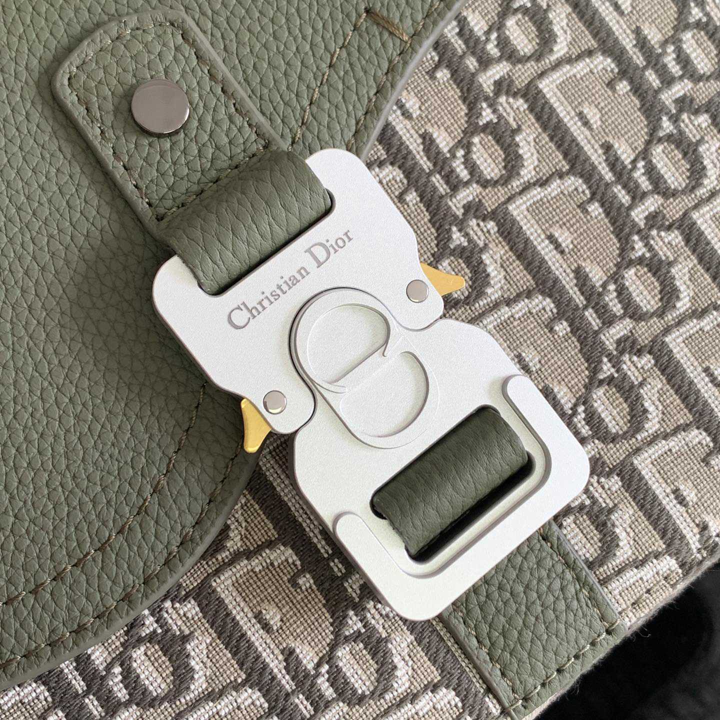 Dior Small Saddle Messenger Bag With Flap - 