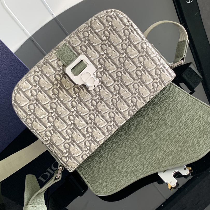 Dior Small Saddle Messenger Bag With Flap - 