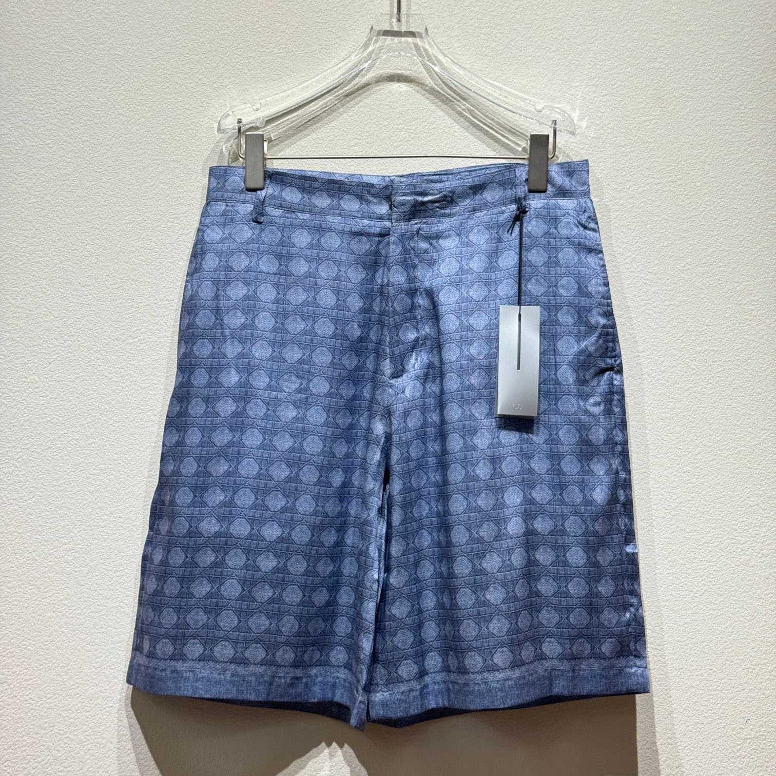 Dior Cannage Bermuda Shorts - DesignerGu