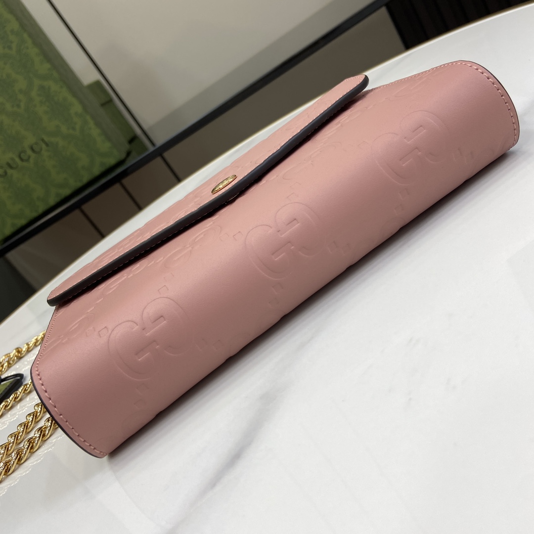 Gucci GG Chain Wallet - DesignerGu