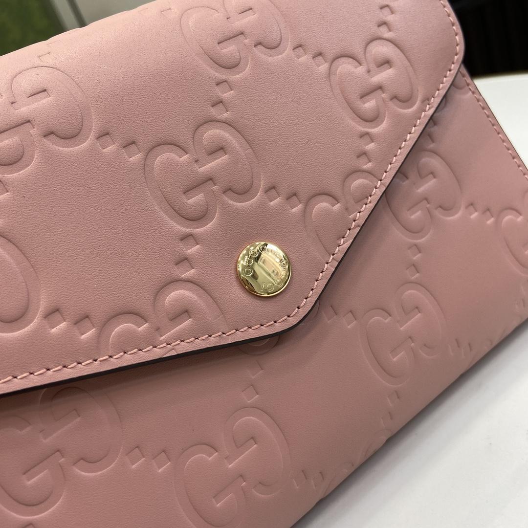 Gucci GG Chain Wallet - DesignerGu