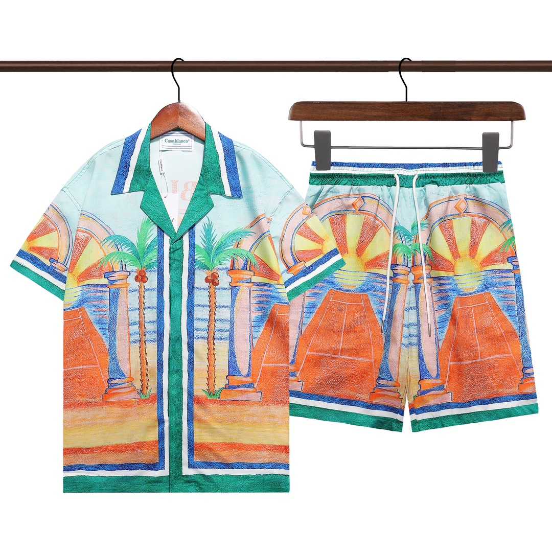 Casablanca Shirt & Shorts - DesignerGu