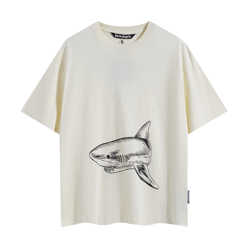 Palm Angels Shark T-shirt - DesignerGu