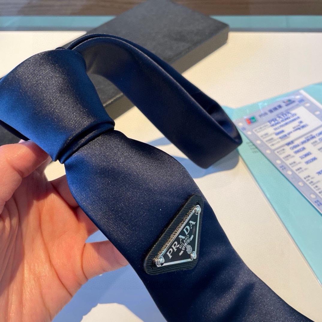Prada Prada Logo Tie - 