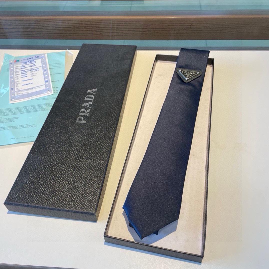 Prada Prada Logo Tie - 