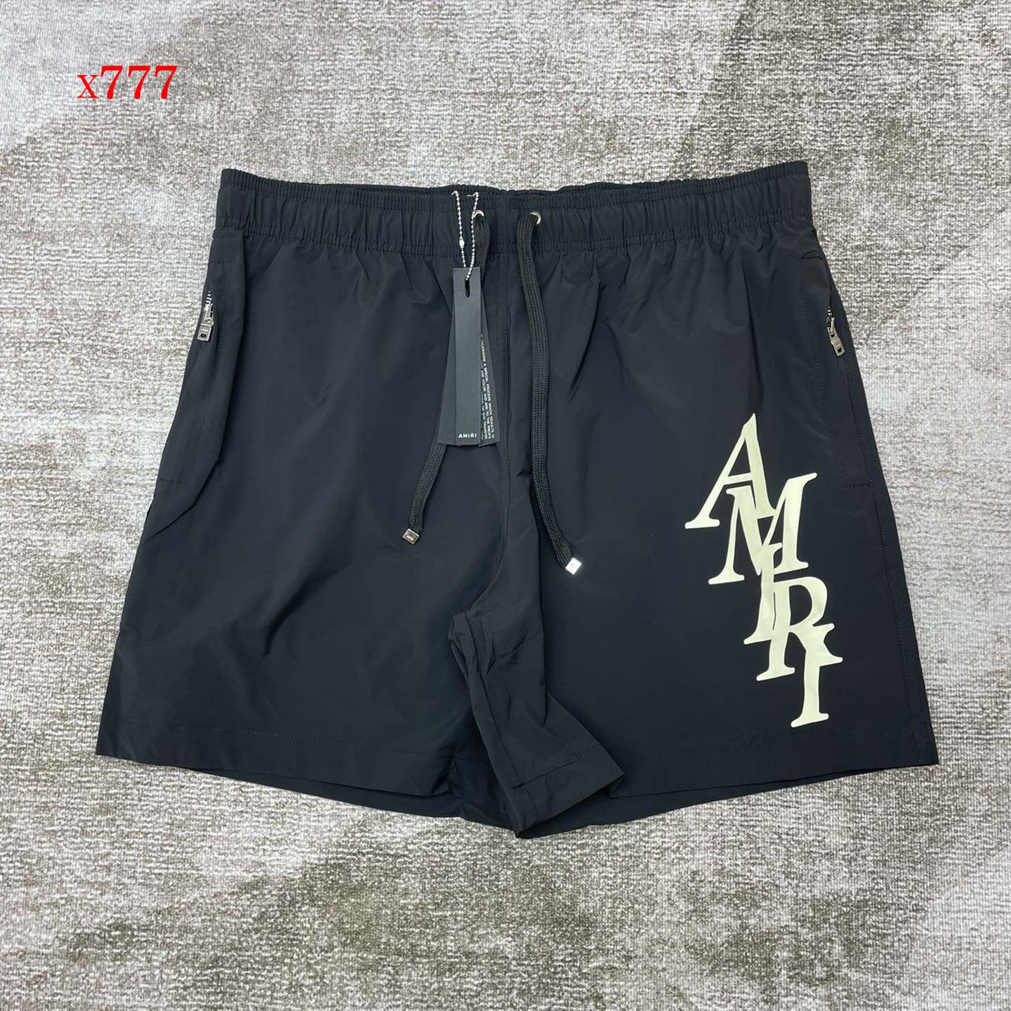 Amiri Stack Logo Swim Shorts       x777 - DesignerGu