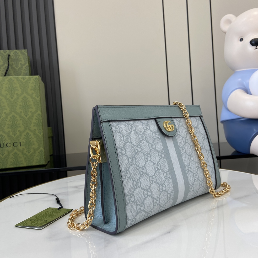 Gucci Ophidia GG Small Shoulder Bag - DesignerGu