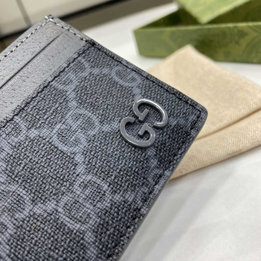Gucci GG Card Case With GG Detail - 