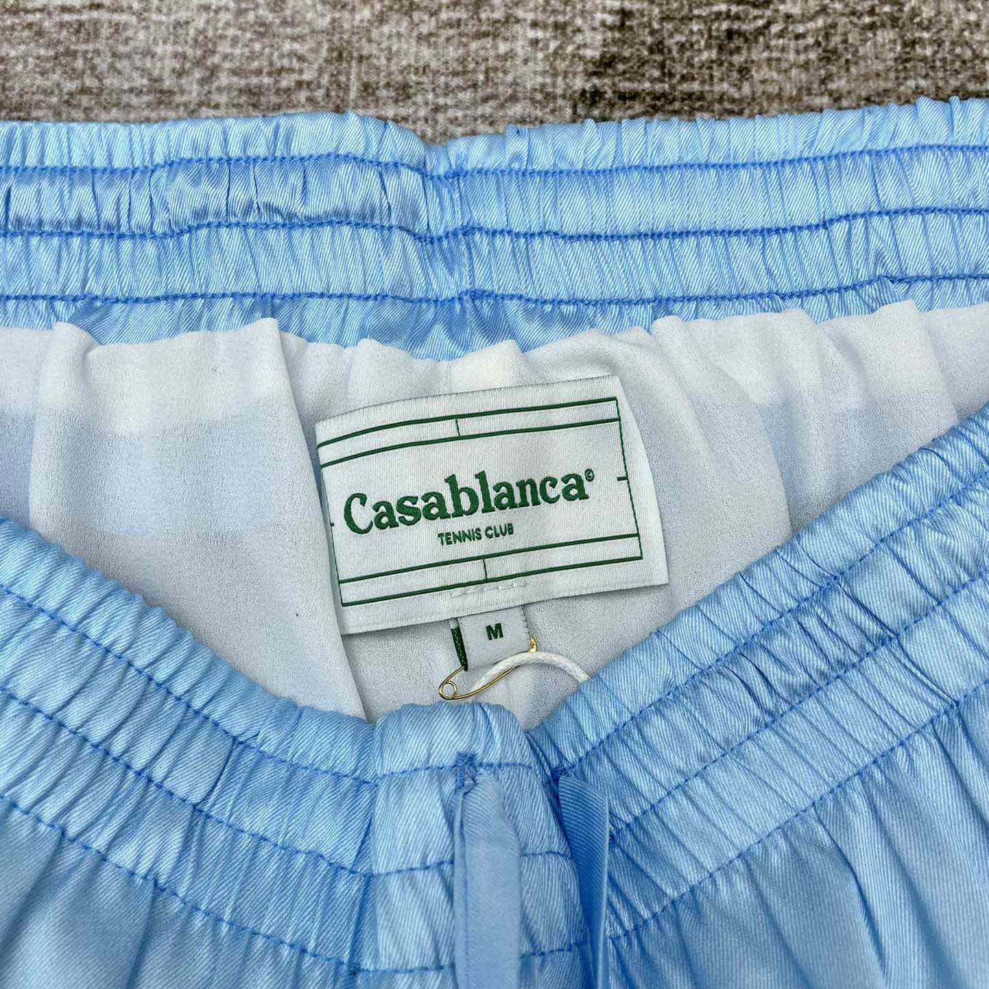 Casablanca Silk Shorts With Drawstrings    CA3487 - 