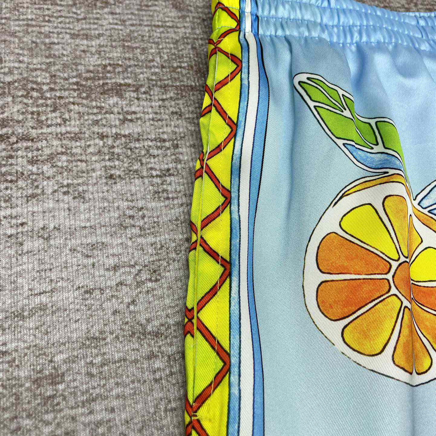 Casablanca Silk Shorts With Drawstrings    CA3487 - 