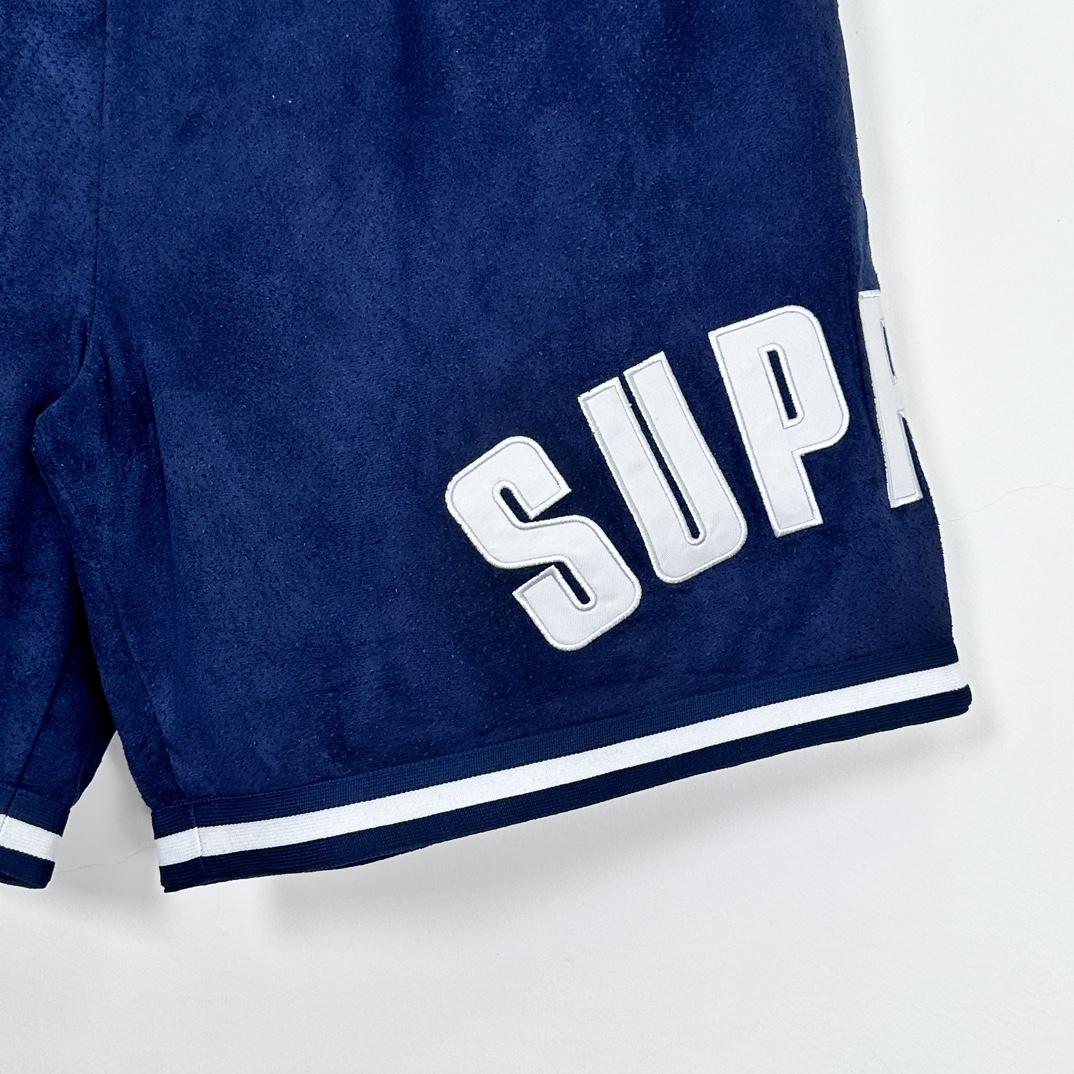Supreme Ultra Suede Mesh Shorts - 