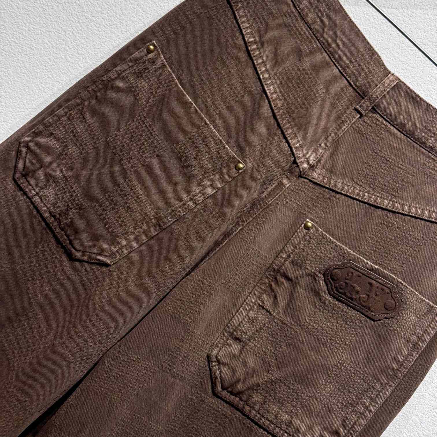 Louis Vuitton Damier Workwear Denim Pants   1AFX42 - 