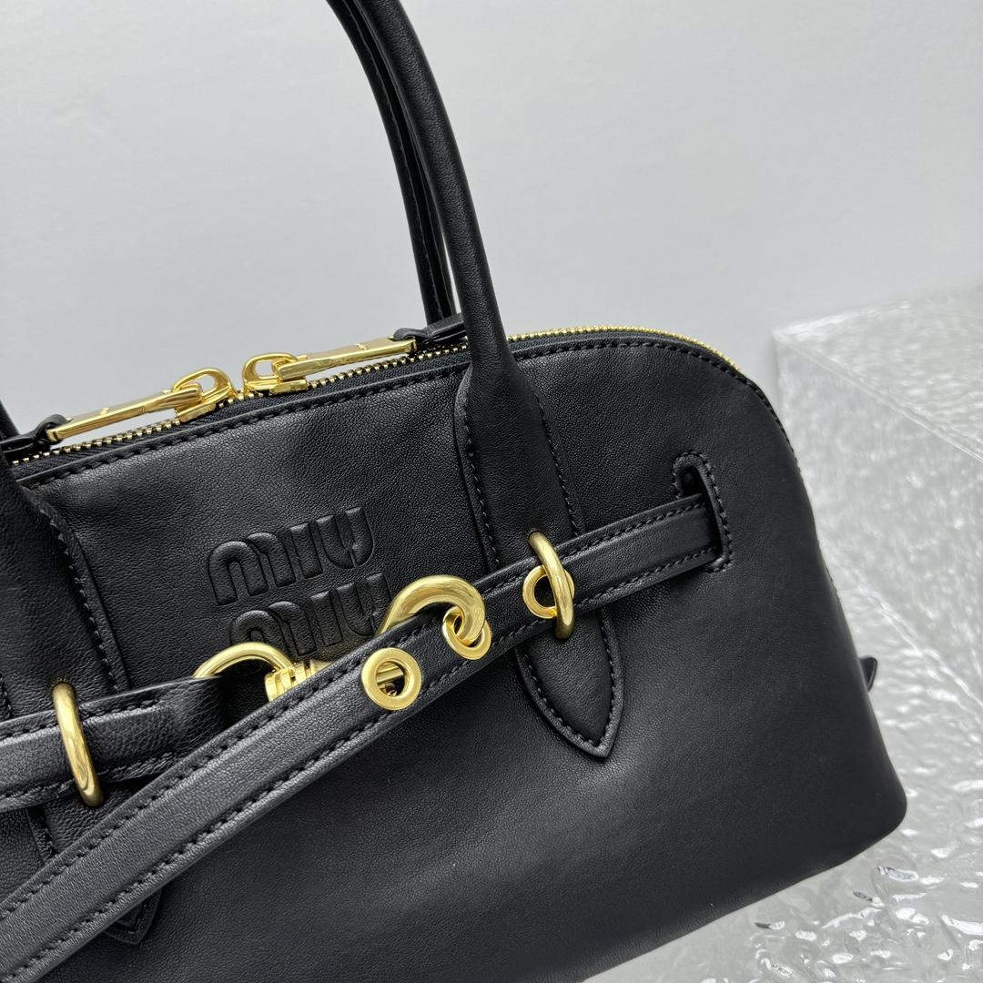 Miu Miu Aventure Nappa Leather Top-handle Bag - 