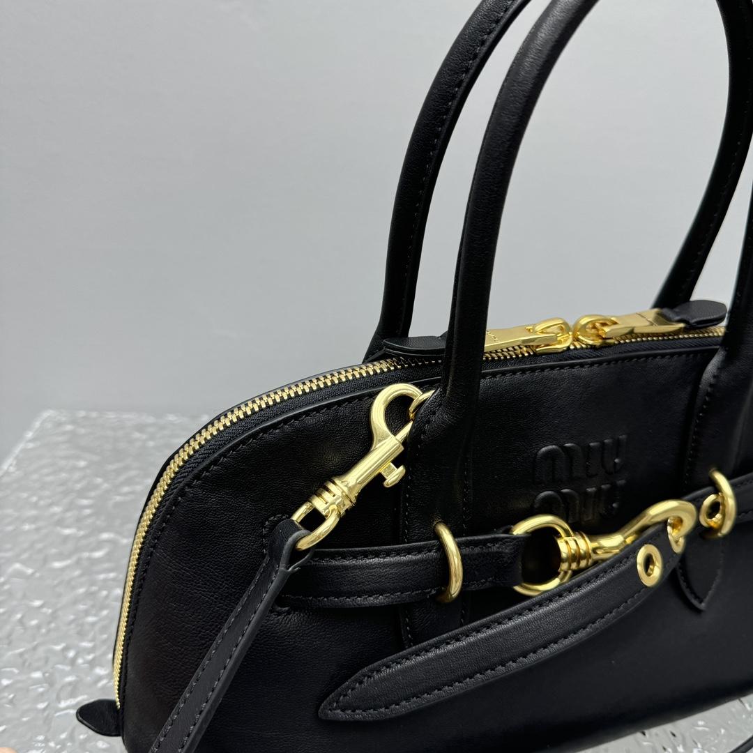 Miu Miu Aventure Nappa Leather Top-handle Bag - 