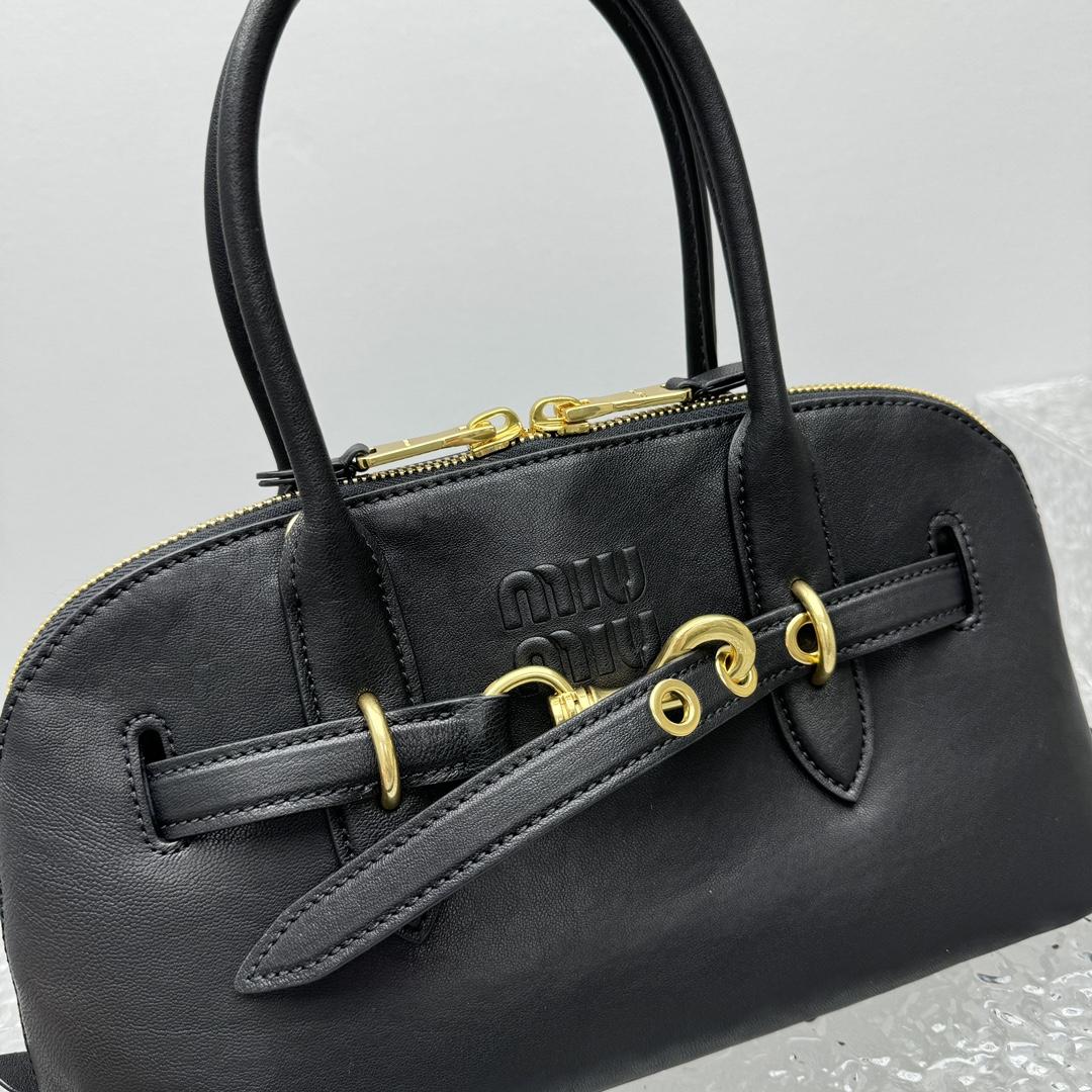 Miu Miu Aventure Nappa Leather Top-handle Bag - 