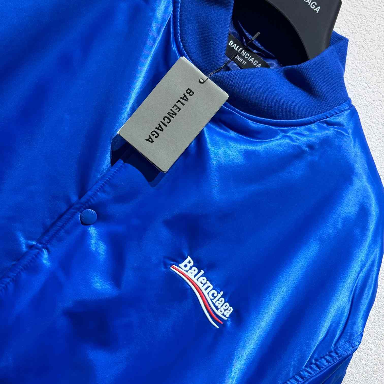 Balenciaga Embroidered-logo Bomber Jacket - 