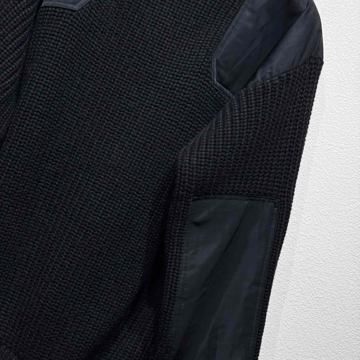 Prada Wool And Cashmere Cardigan With Re-Nylon Details - DesignerGu