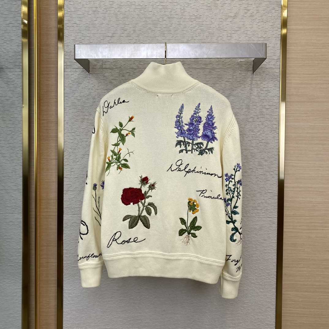 Dior Sweater White Cotton Jersey  - 