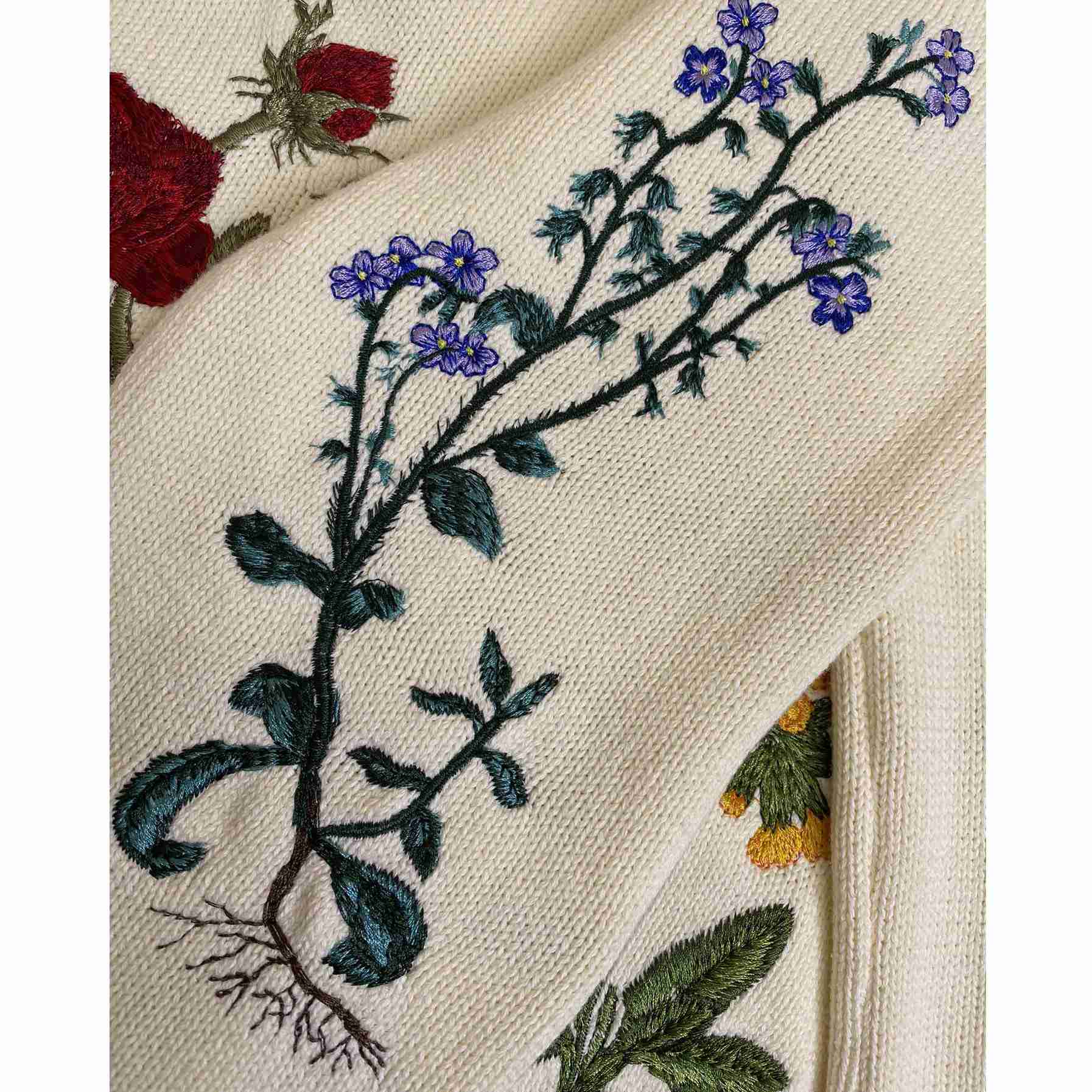Dior Sweater White Cotton Jersey  - 