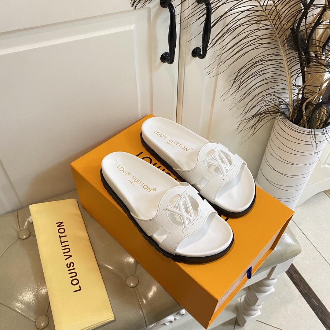 Louis Vuitton LV Isola Flat Comfort Mule   1ACPBM - DesignerGu