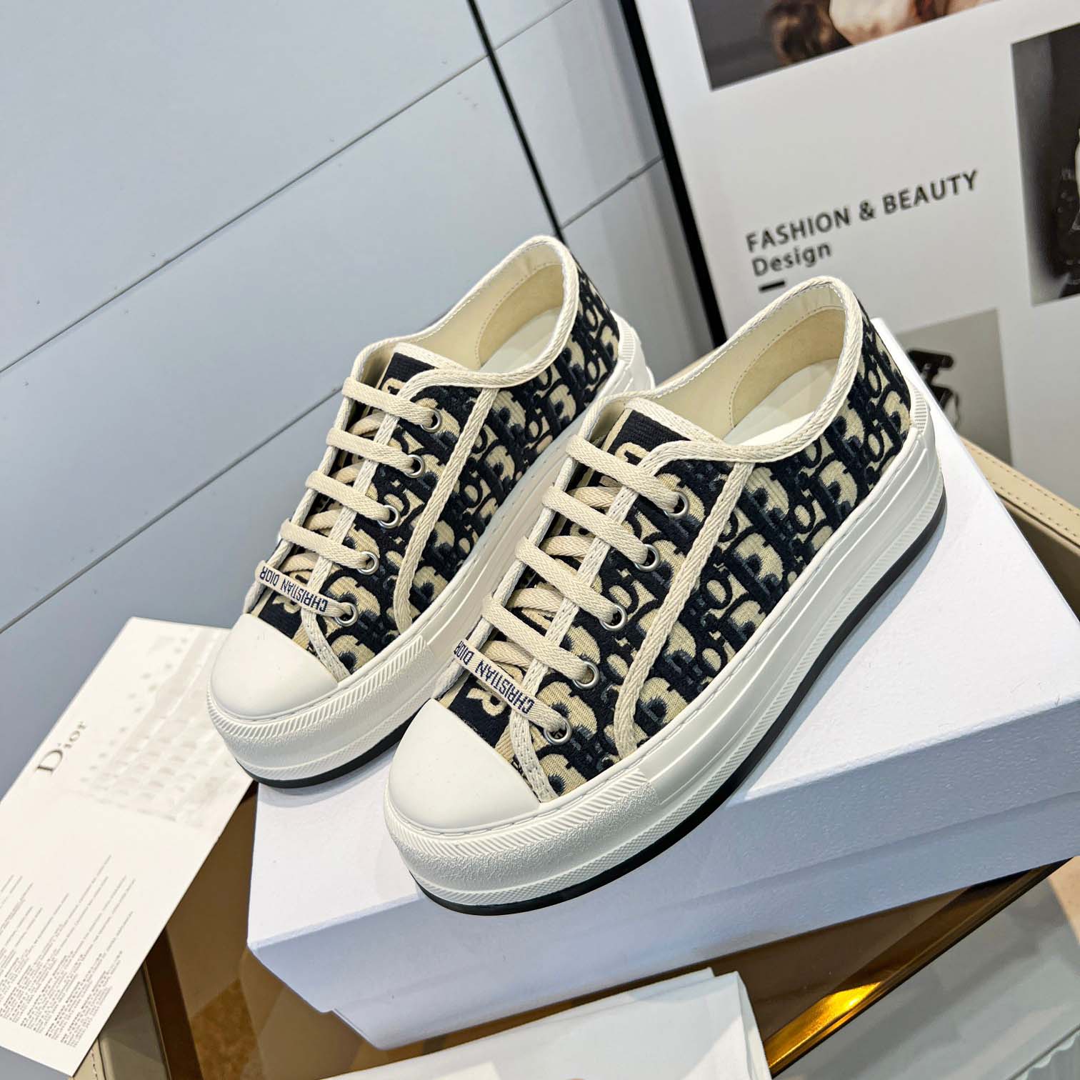Dior Walk'n'Dior Platform Sneaker - 