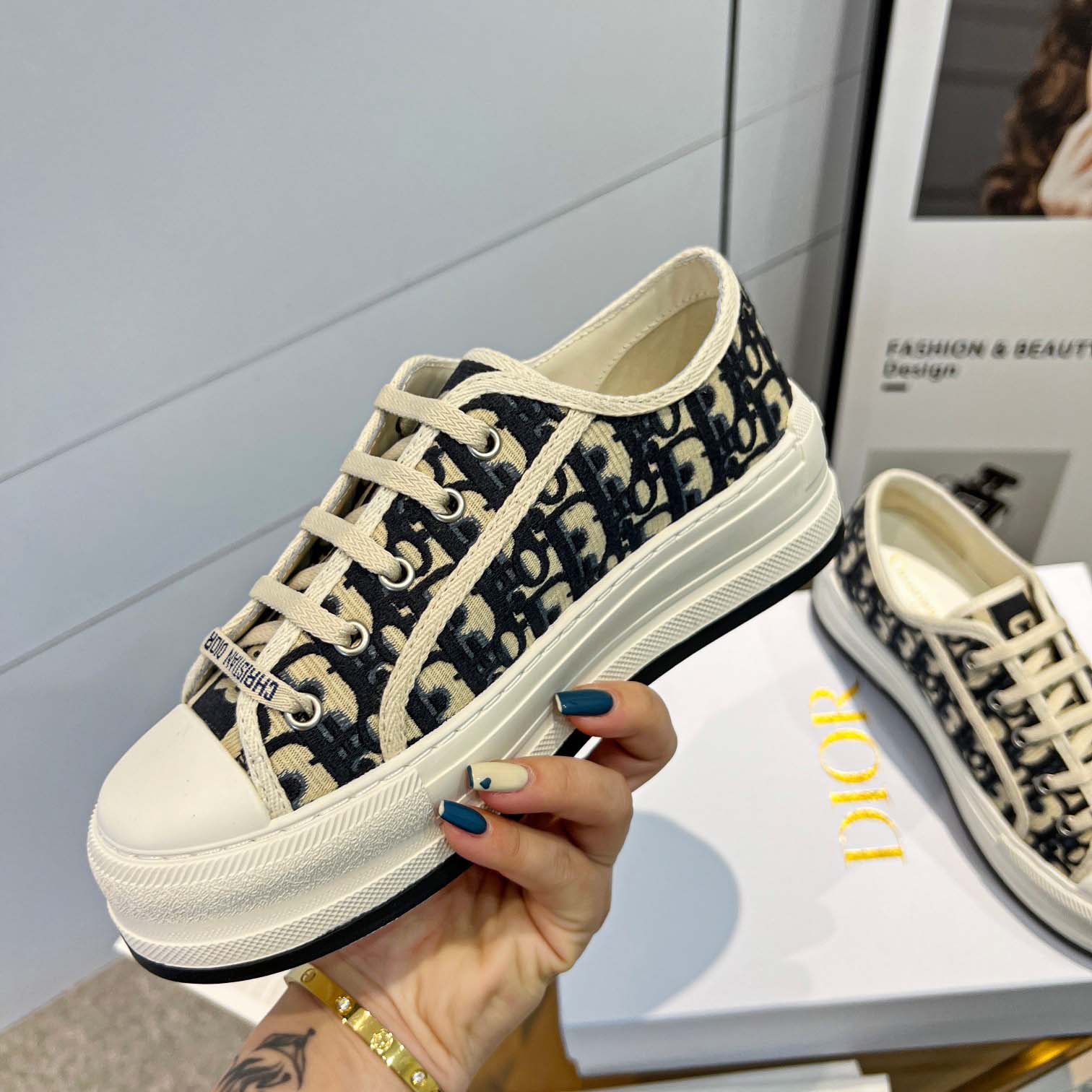 Dior Walk'n'Dior Platform Sneaker - 