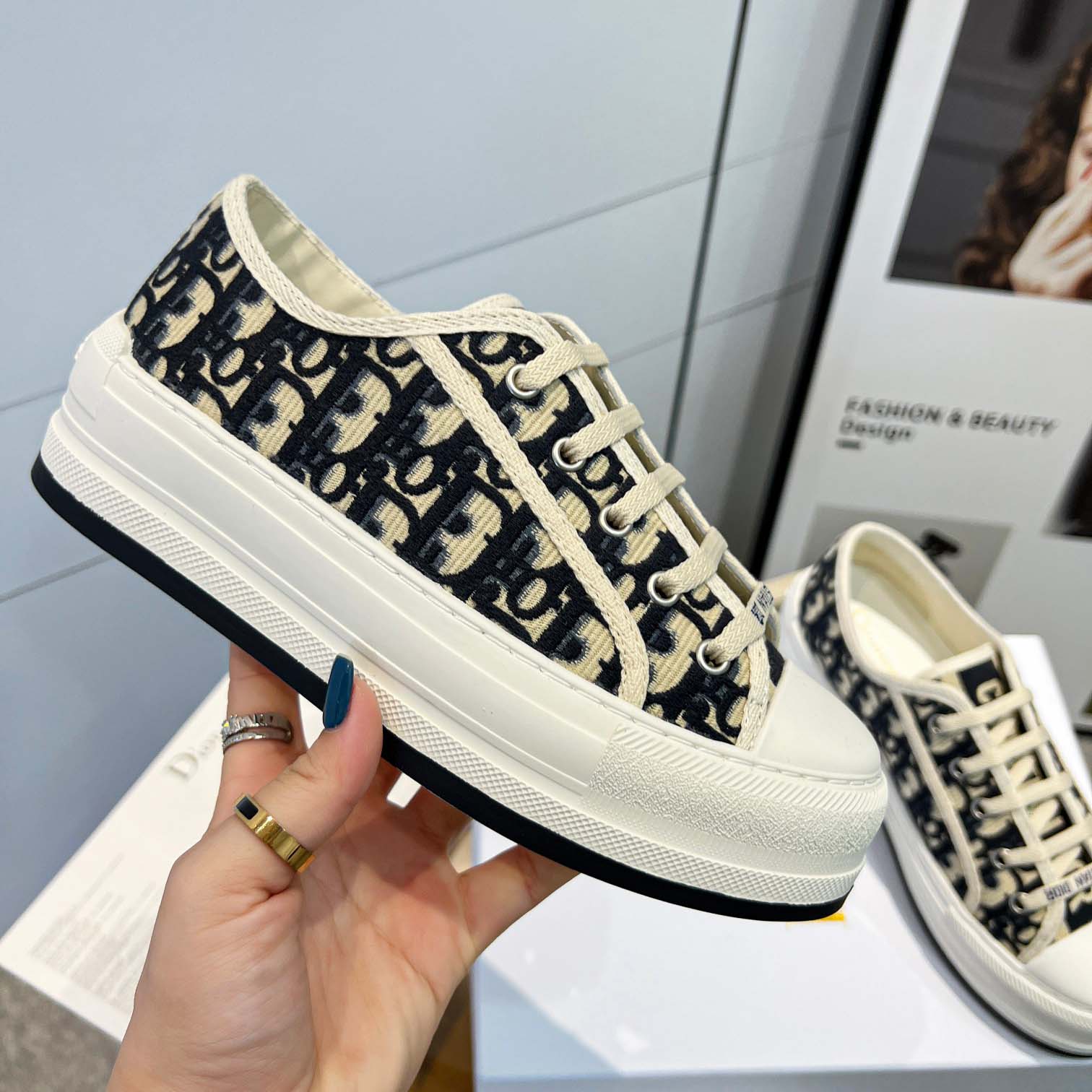 Dior Walk'n'Dior Platform Sneaker - 