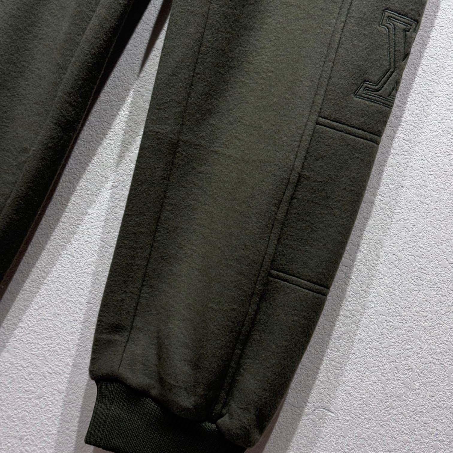 Louis Vuitton Quilted Textured Wool Pants   1AGJPS - 