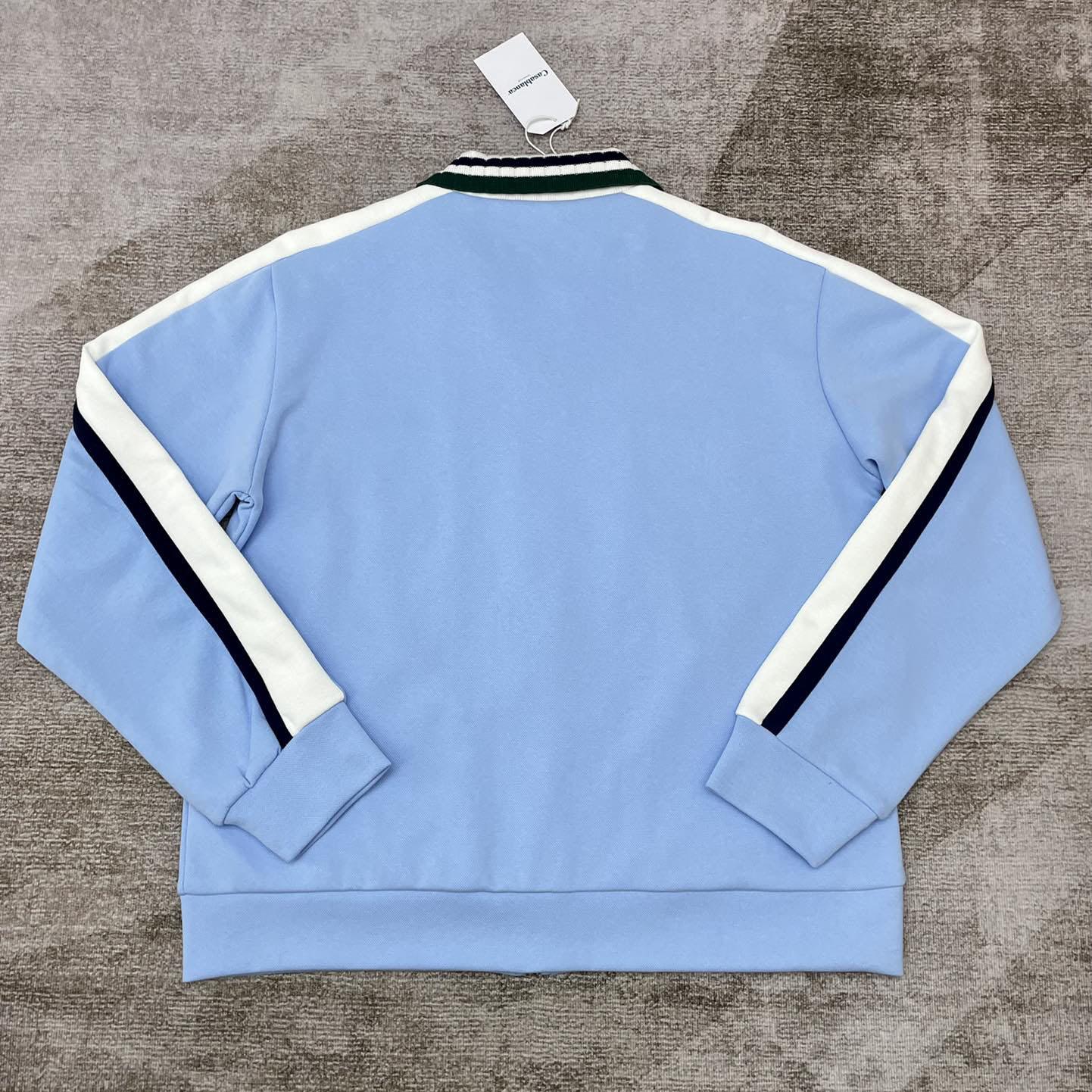 Casablanca Logo-embroidered Panelled Track Jacket   c880 - 