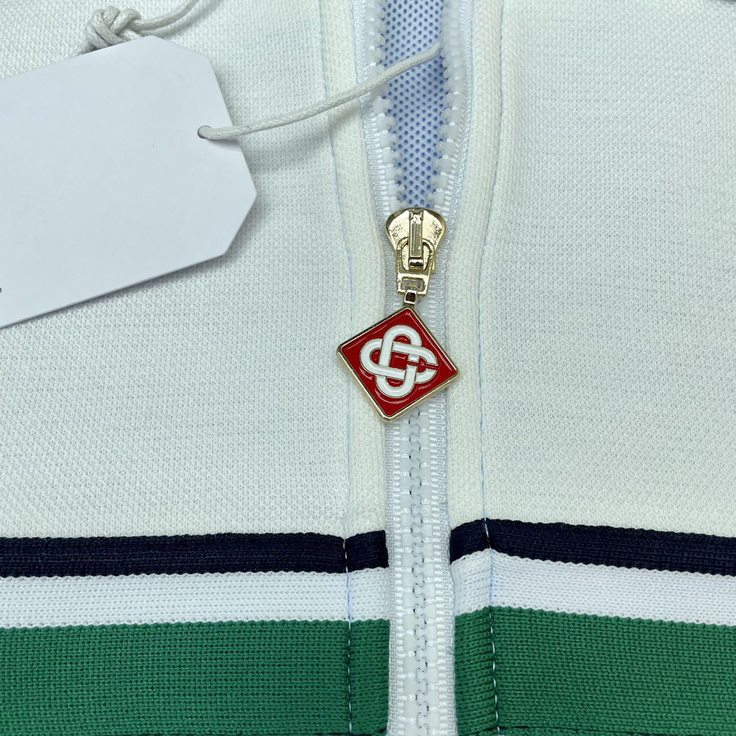 Casablanca Logo-embroidered Panelled Track Jacket   c880 - 