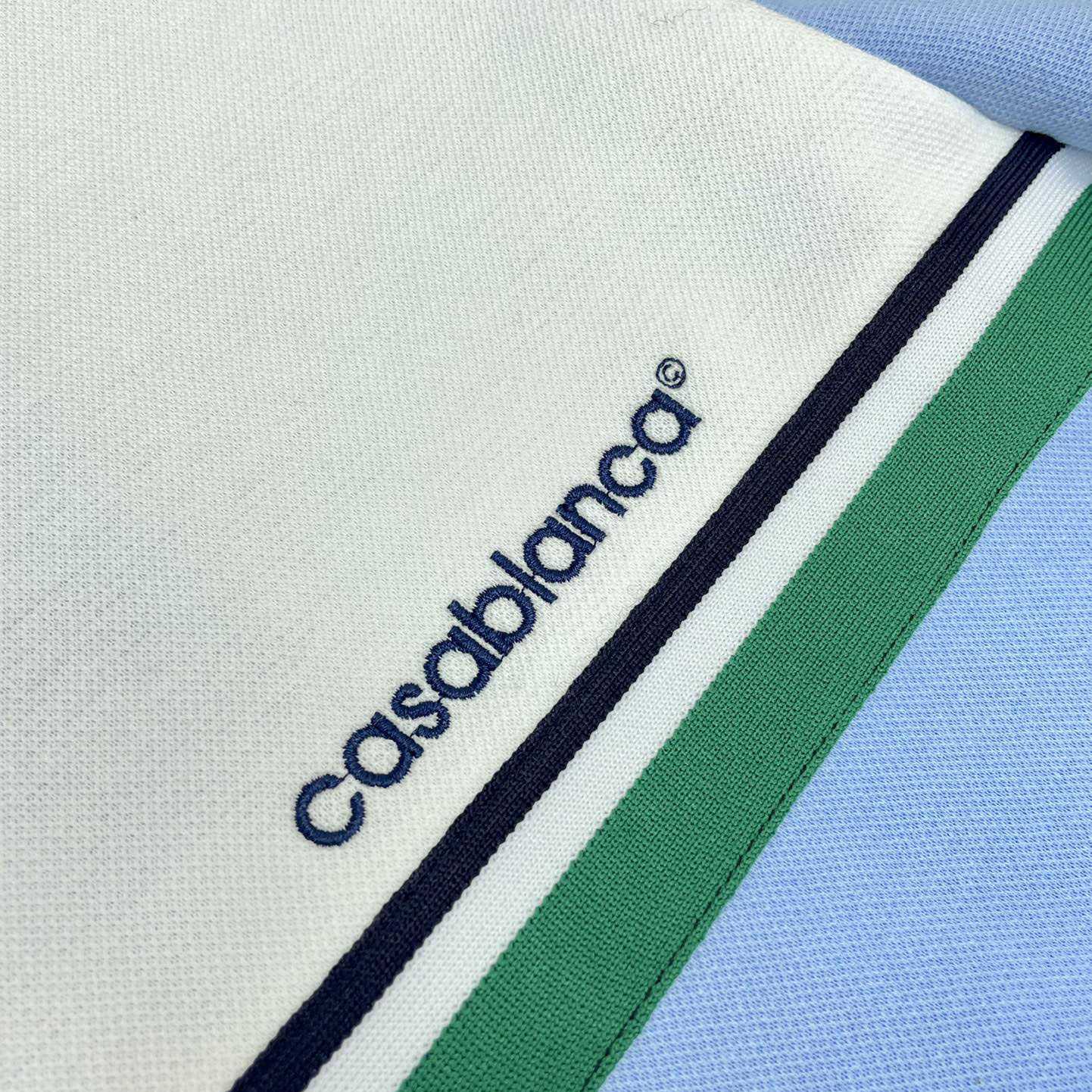 Casablanca Logo-embroidered Panelled Track Jacket   c880 - DesignerGu
