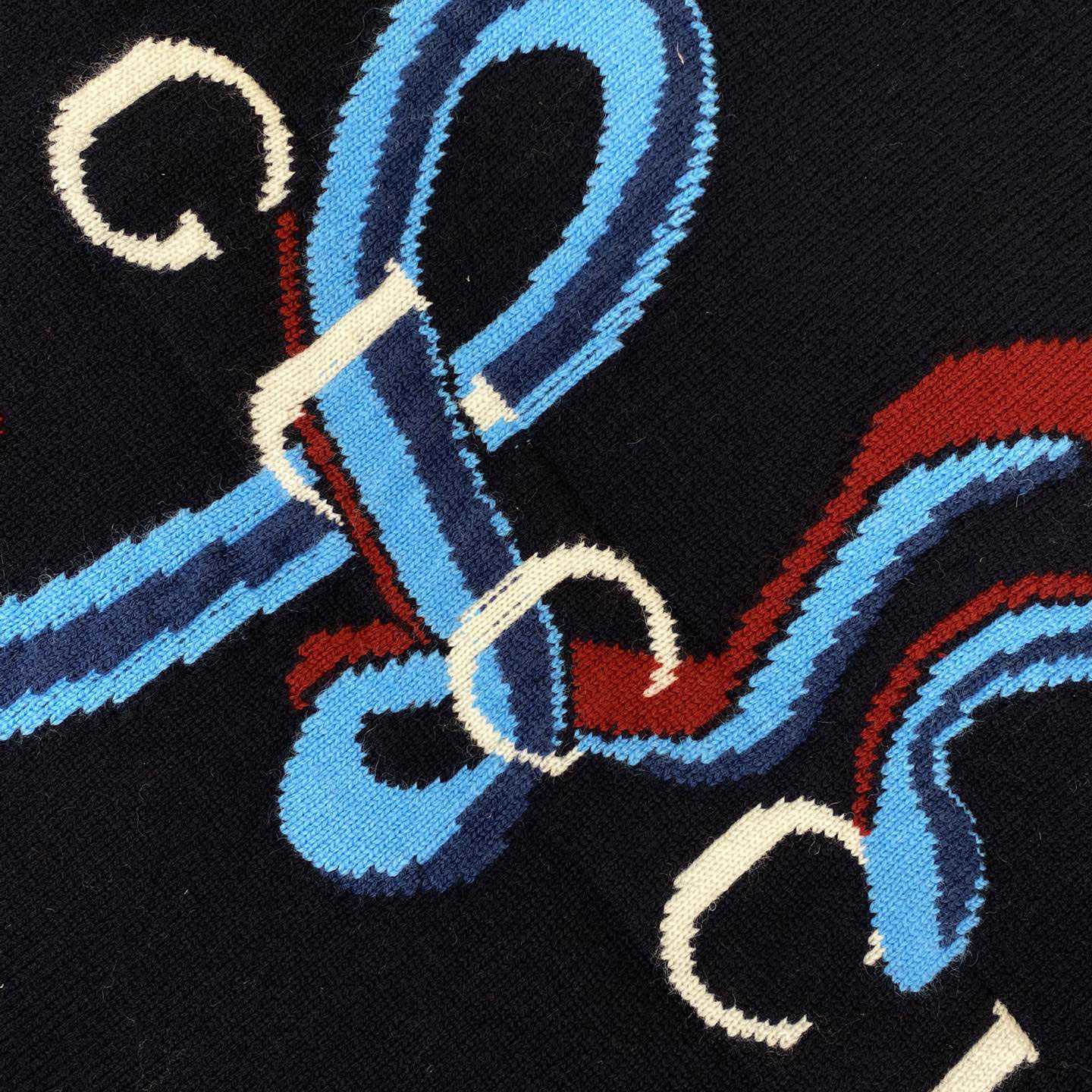 Gucci Wool Cashmere Sweater With Intarsia - 