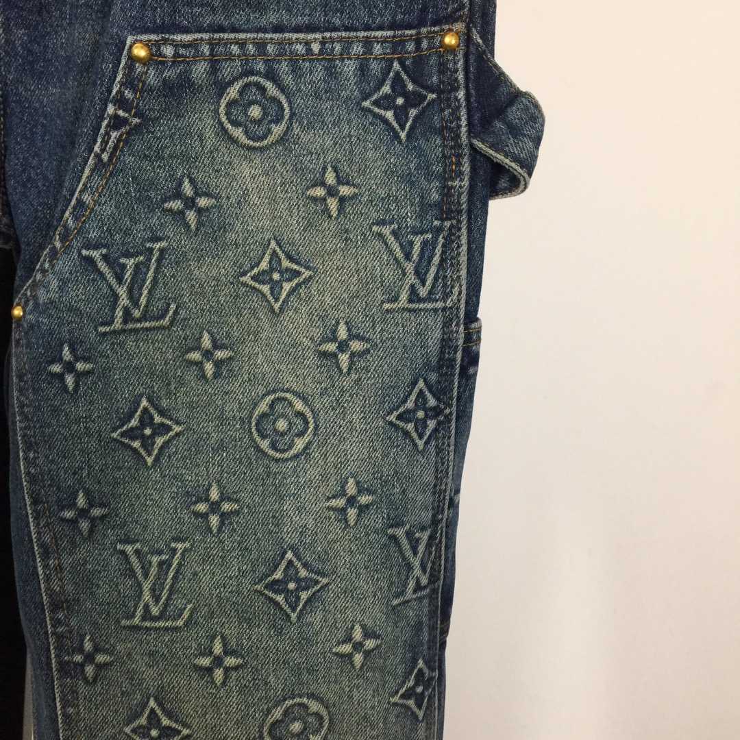 Louis Vuitton Monogram Carpenter Jeans - DesignerGu