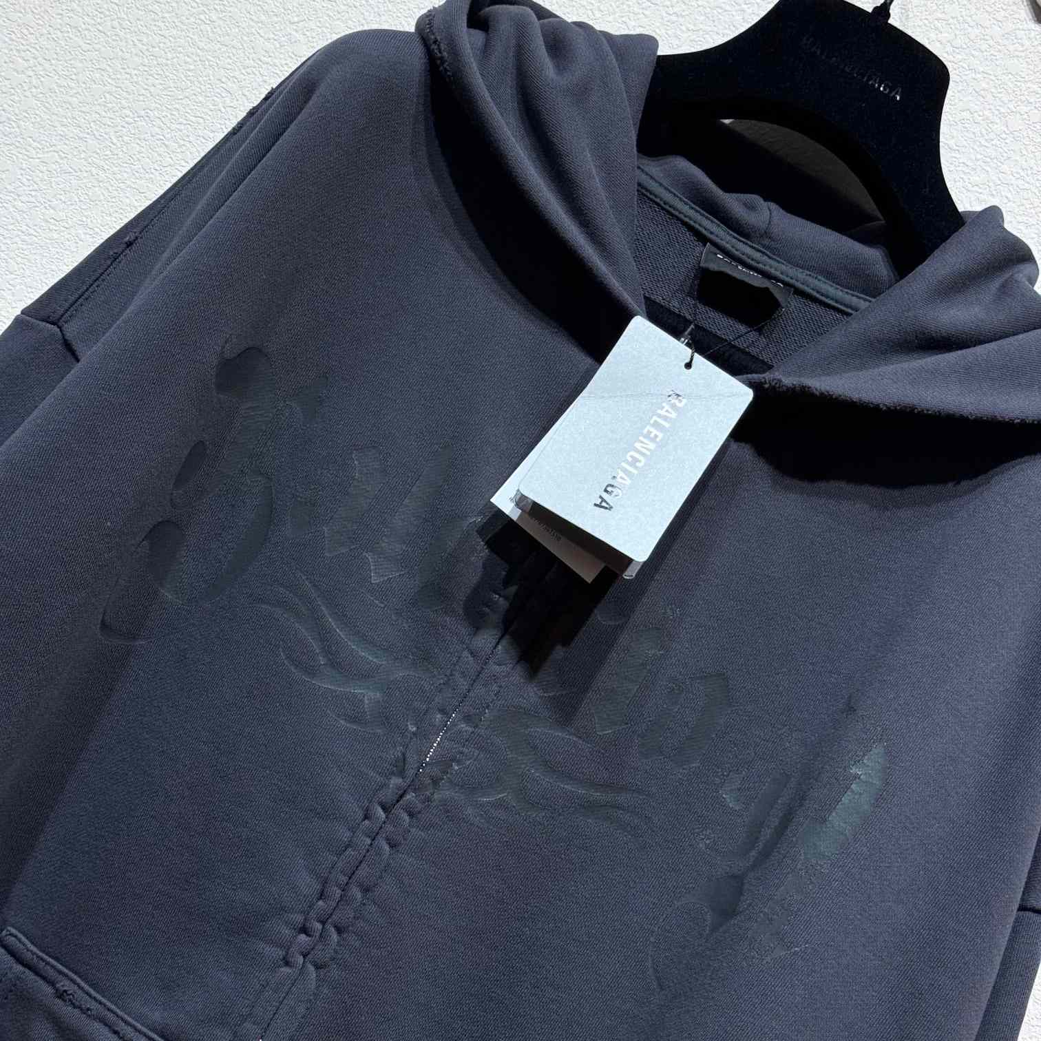 Balenciaga Zip-Up Hoodie - DesignerGu