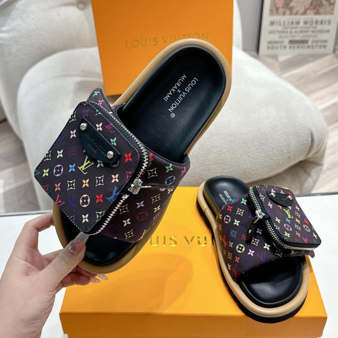 Louis Vuitton LV x TM Pool Pillow Flat Comfort Mule    - 