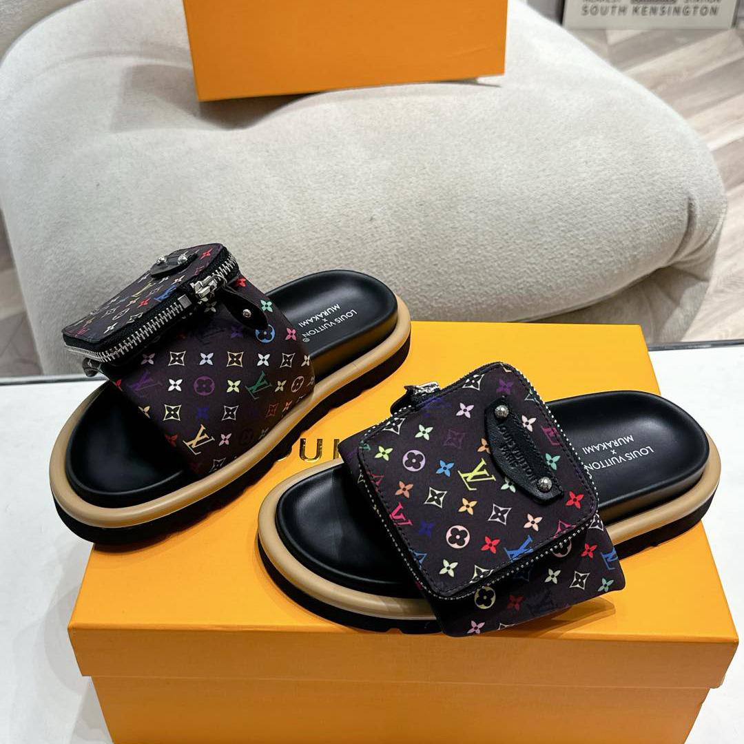 Louis Vuitton LV x TM Pool Pillow Flat Comfort Mule    - 