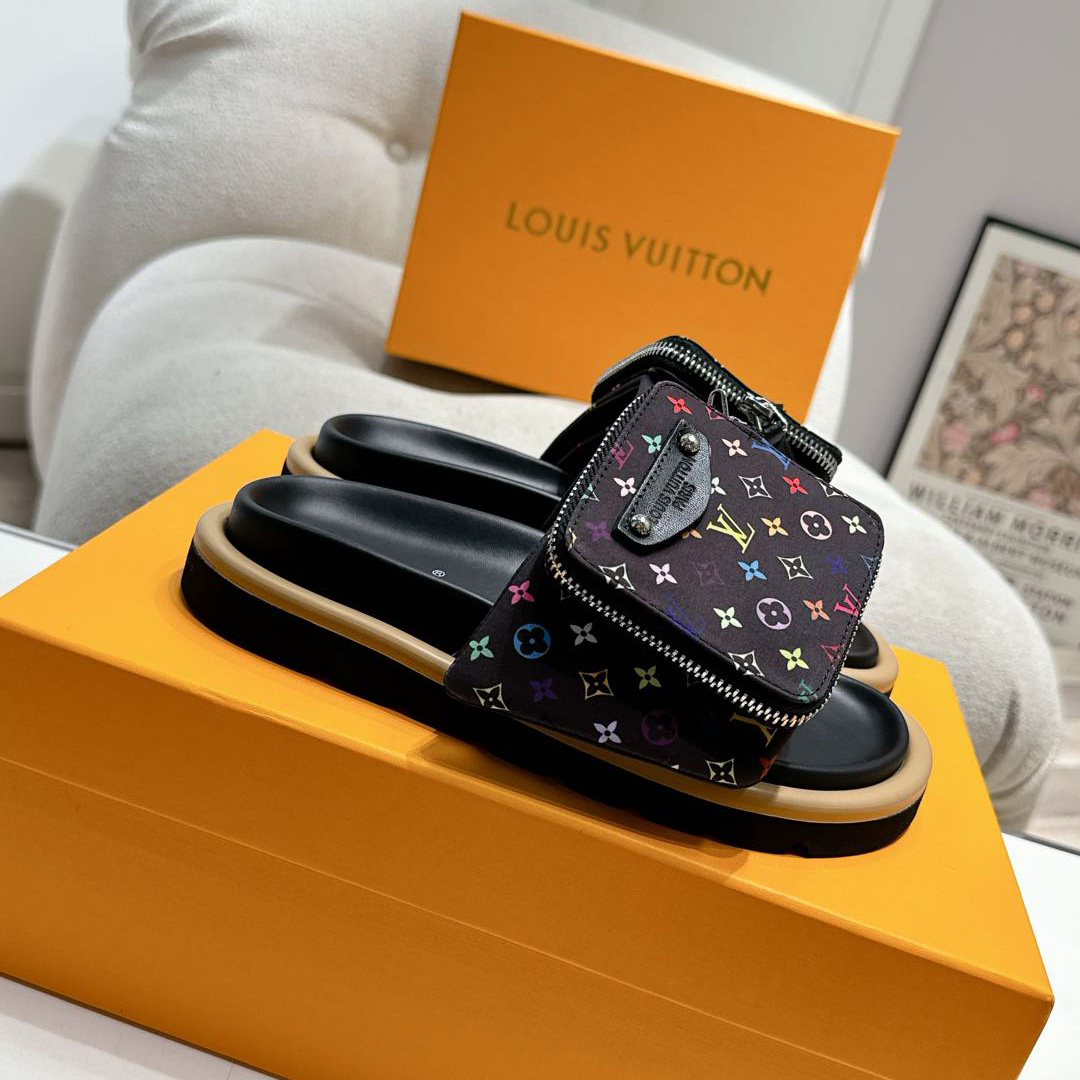 Louis Vuitton LV x TM Pool Pillow Flat Comfort Mule    - 