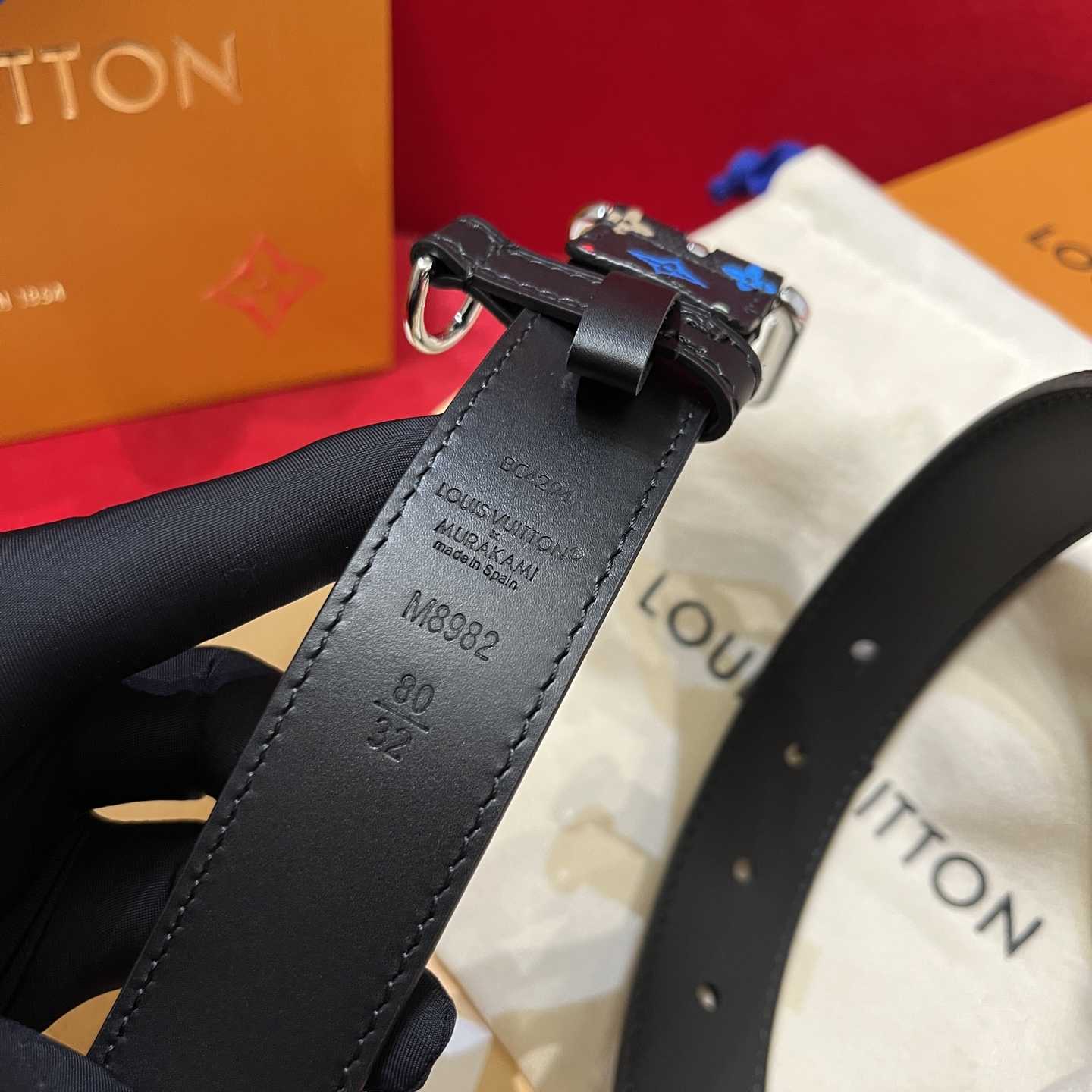 Louis Vuitton LV x TM LV D-Ring 30mm Belt   M8982W - 