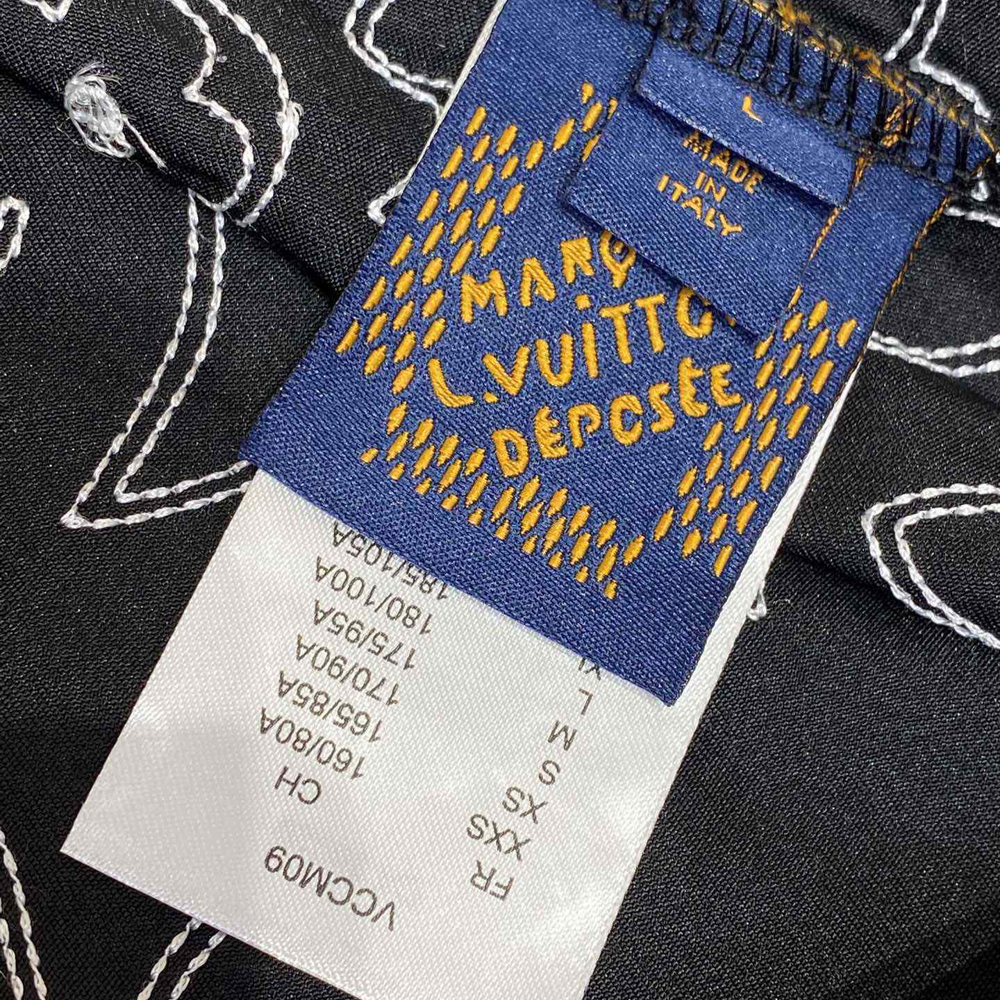 Louis Vuitton Printed Silk Shorts   1AFWOR - DesignerGu