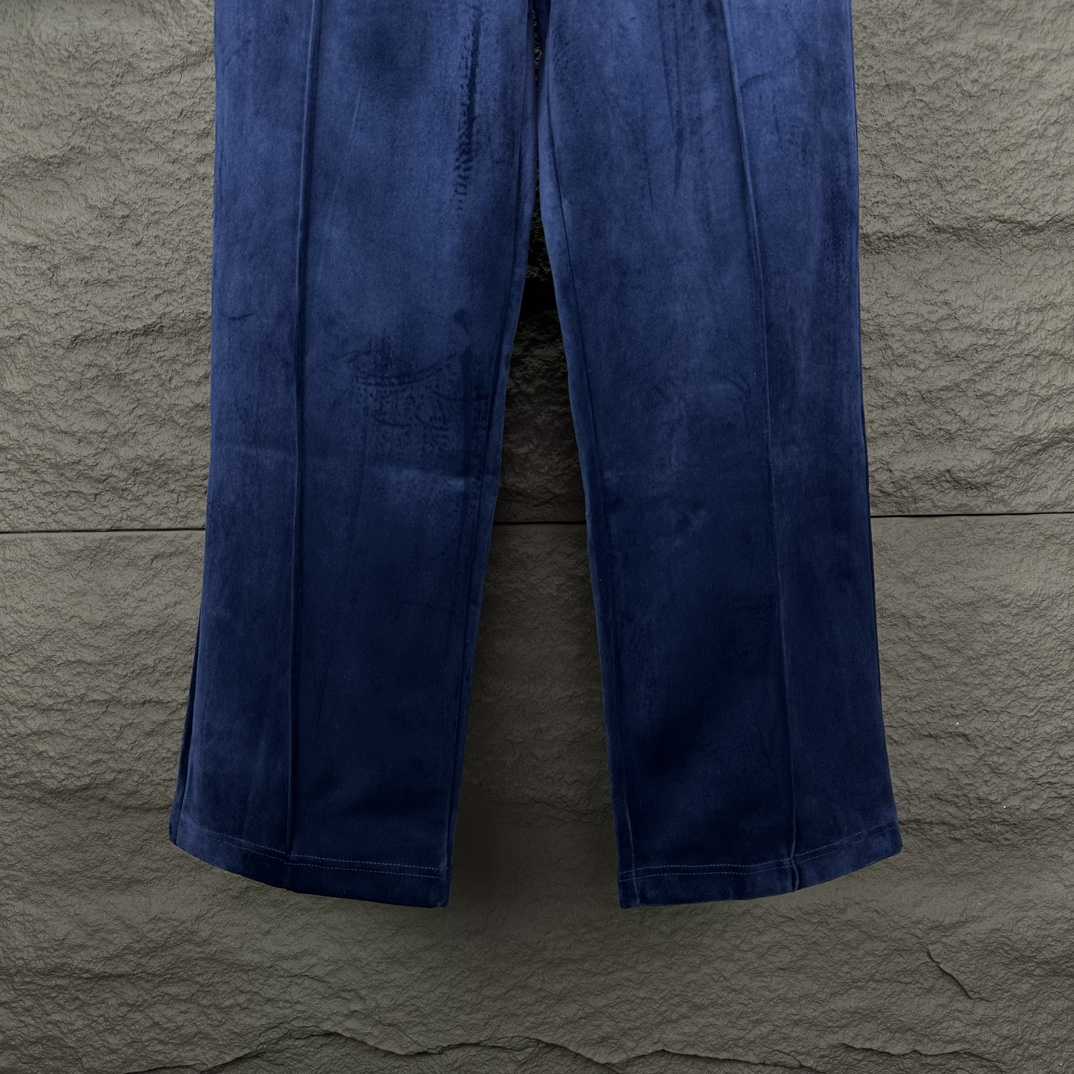Celine Straight-Leg Logo-Embroidered Cotton-Blend Velour Track Pants - 