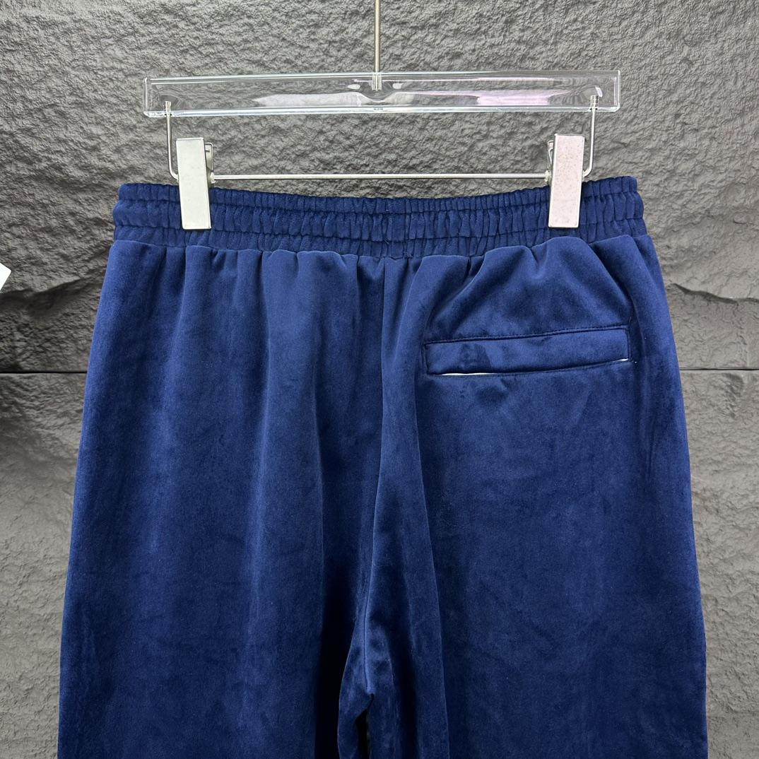 Celine Straight-Leg Logo-Embroidered Cotton-Blend Velour Track Pants - 