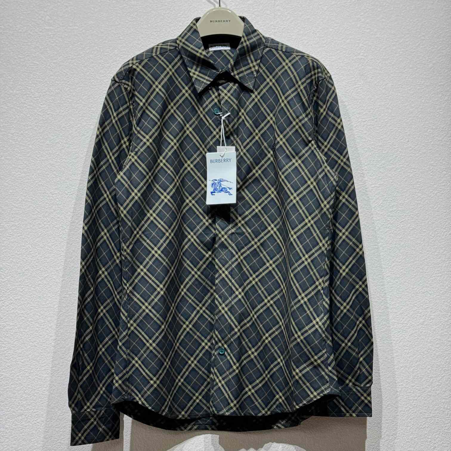 Burberry Regular Fit Check Cotton Shirt - DesignerGu