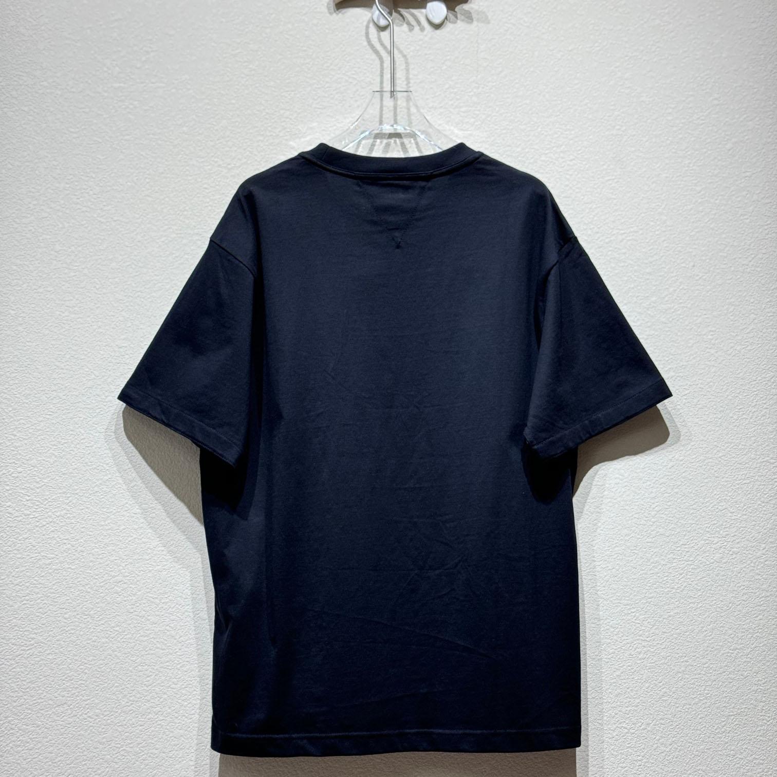 Bottega Veneta Cotton Printed Jersey T-Shirt - DesignerGu